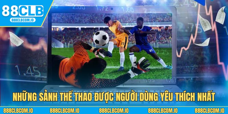 Những sảnh thể thao được người dùng yêu thích nhất